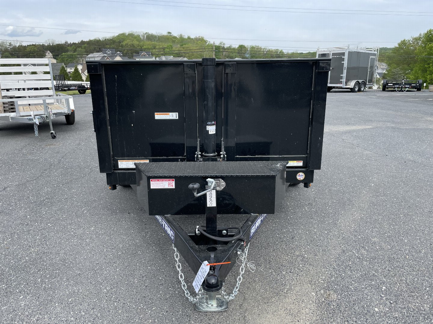 New 2025 Sure-Trac 6X10 Telescopic Dump Trailer