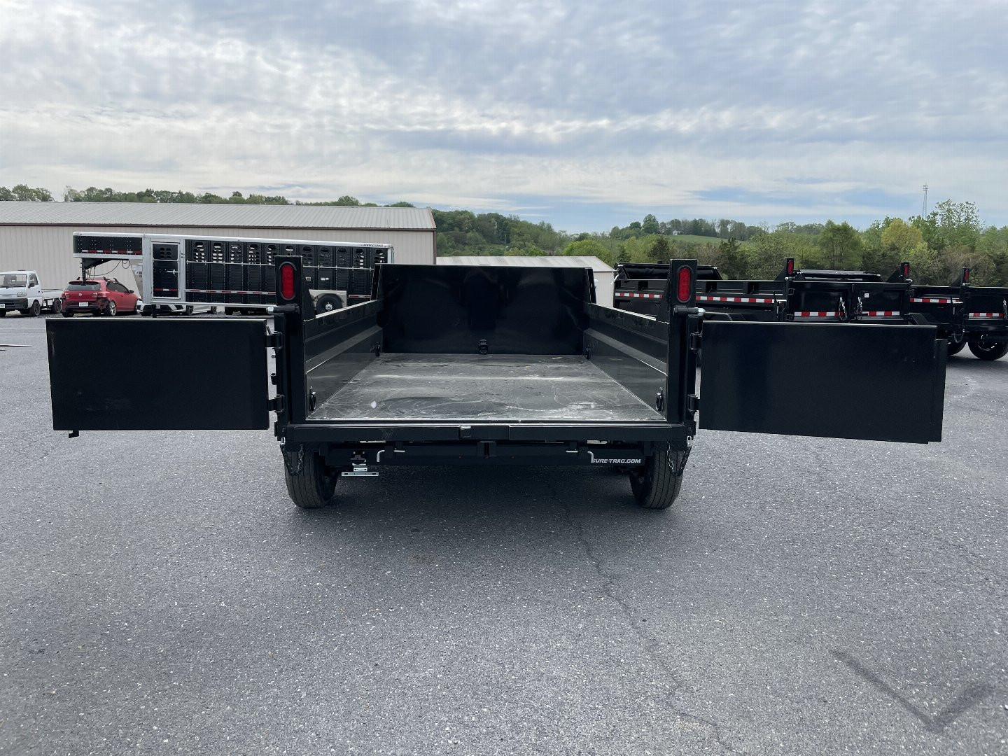 New 2025 Sure-Trac 6X10 Telescopic Dump Trailer