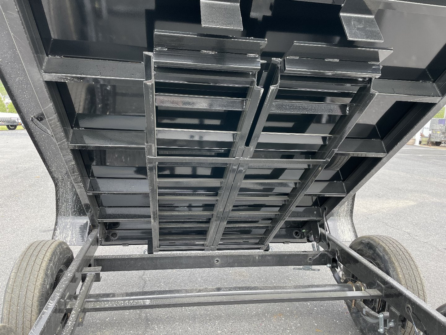 New 2025 Sure-Trac 6X10 Telescopic Dump Trailer