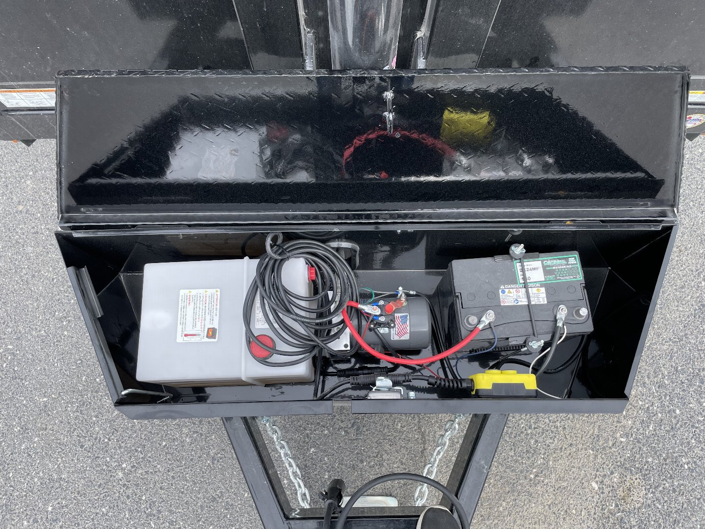 New 2025 Sure-Trac 6X10 Telescopic Dump Trailer