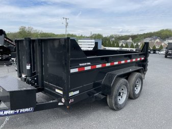 New 2025 Sure-Trac 6X10 Telescopic Dump Trailer