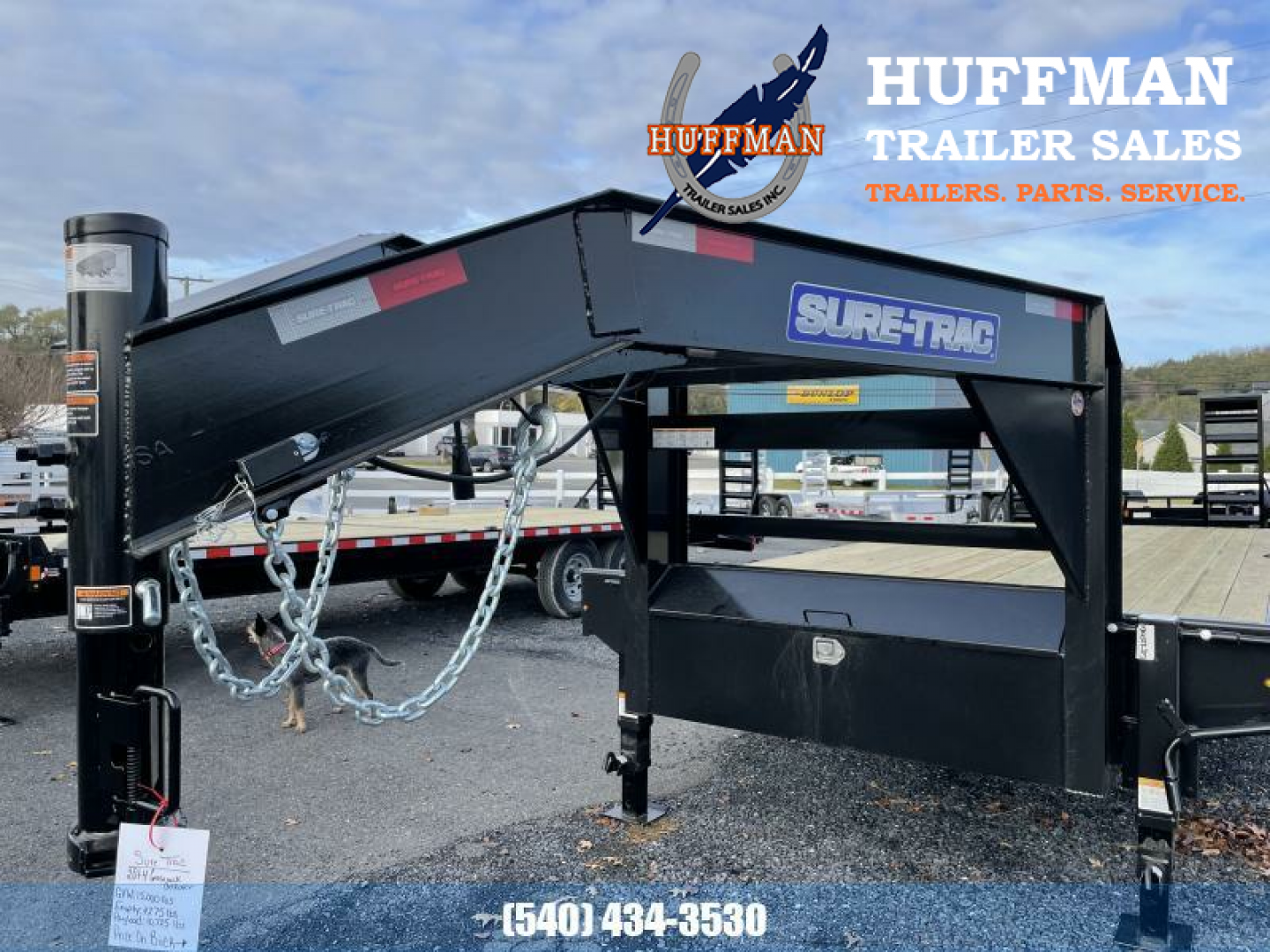 New 2025 Sure-Trac 20+4 Deckover Gooseneck Equipment Trailer