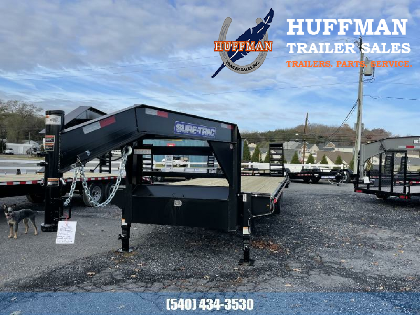 New 2025 Sure-Trac 20+4 Deckover Gooseneck Equipment Trailer