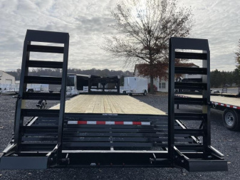 New 2025 Sure-Trac 20+4 Deckover Gooseneck Equipment Trailer