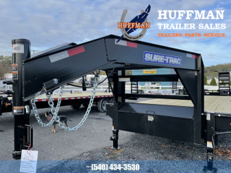 New 2025 Sure-Trac 20+4 Deckover Gooseneck Equipment Trailer