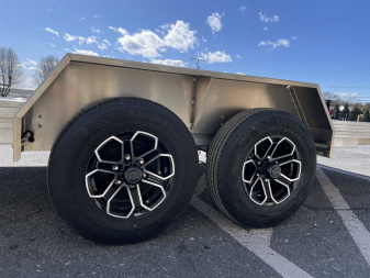 New 2025 Timpte 82"x18+2 Aluminum Car Trailer