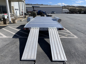 New 2025 Timpte 82"x18+2 Aluminum Car Trailer