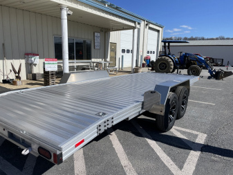 New 2025 Timpte 82"x18+2 Aluminum Car Trailer