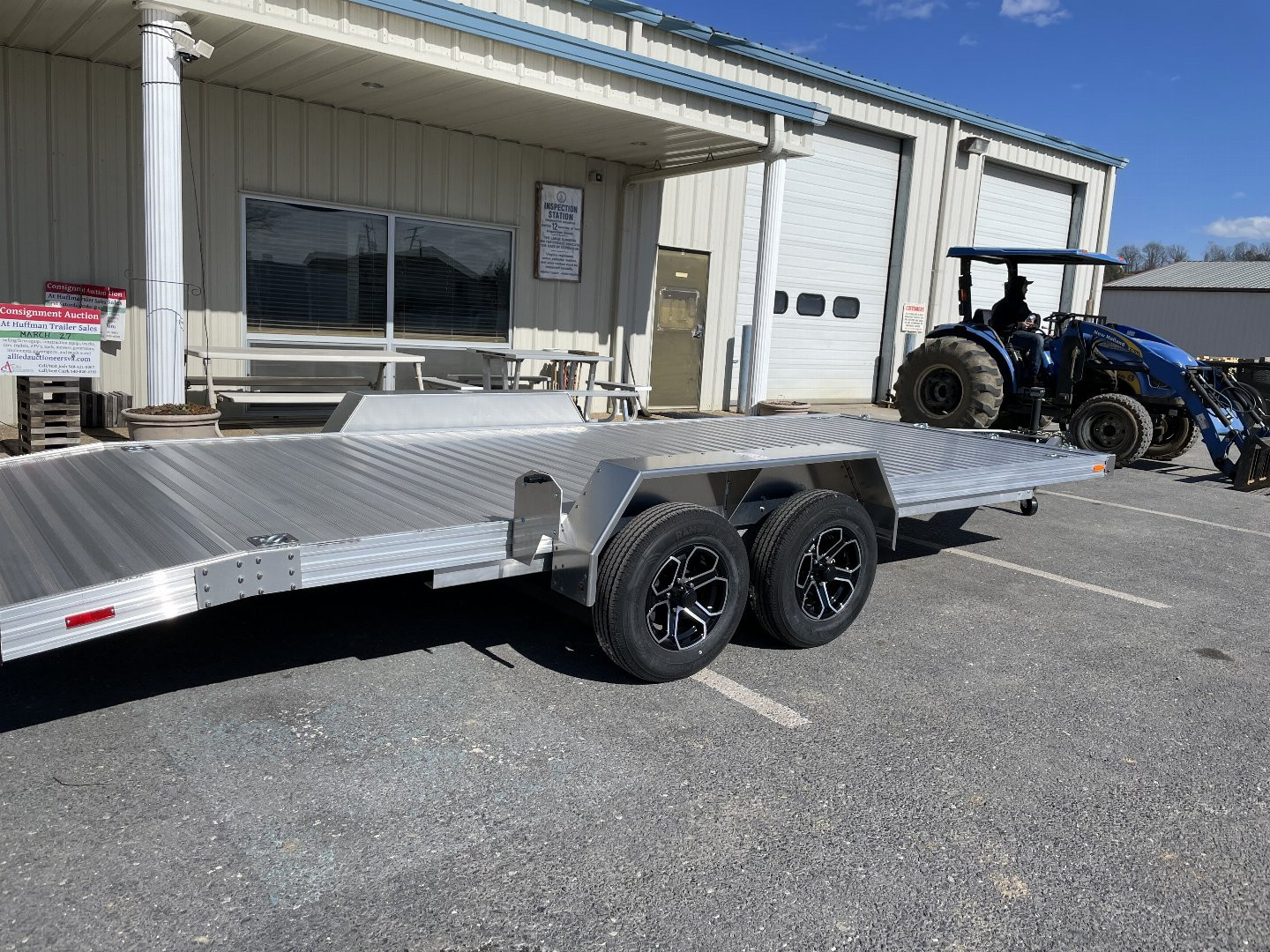 New 2025 Timpte 82"X16+2 Aluminum Car Hauler