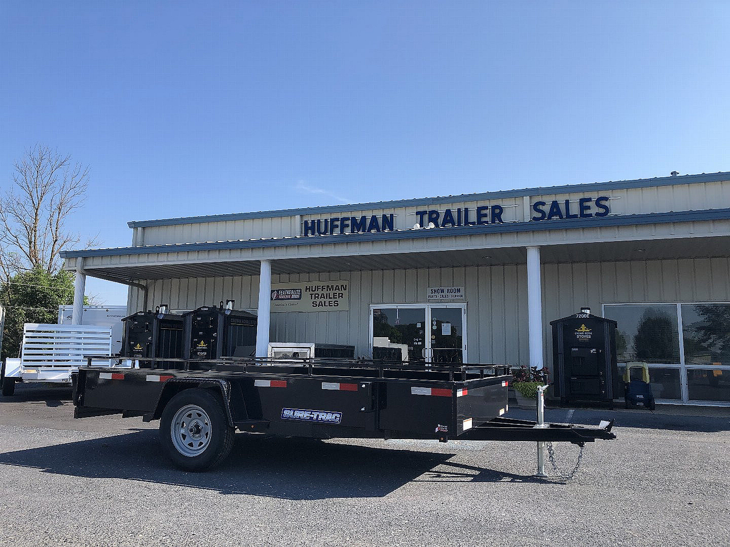 New 2026 Sure-Trac 6x10 Steel High Side Utility Trailer