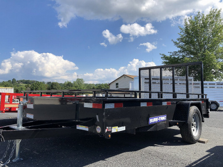 New 2026 Sure-Trac 6x10 Steel High Side Utility Trailer