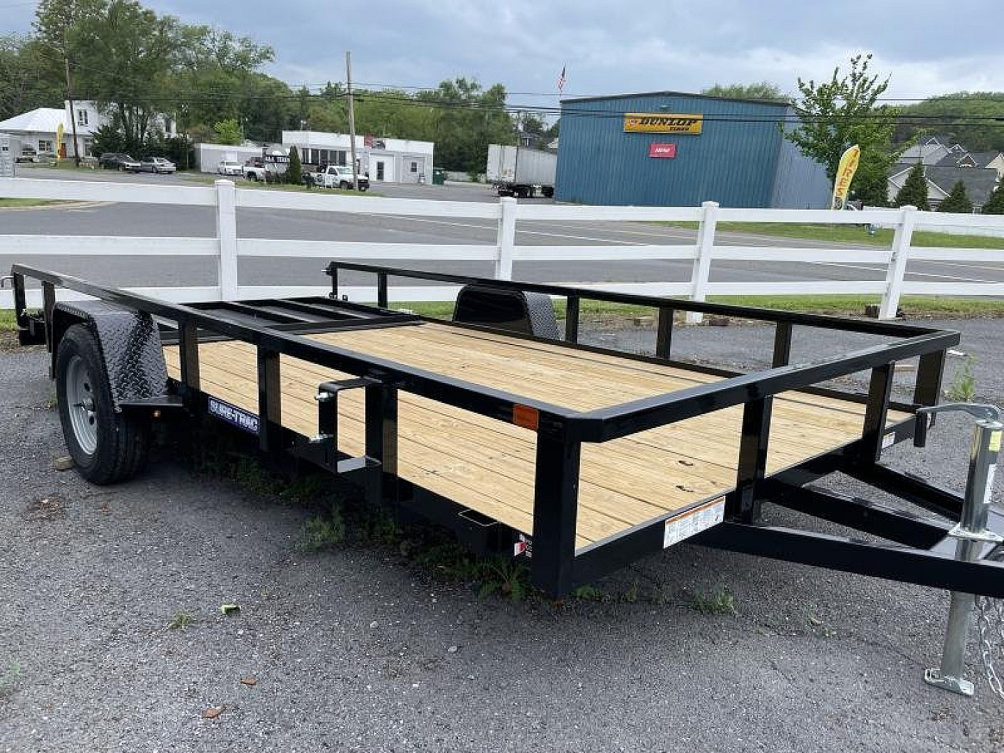 New 2025 SURE-TRAC 7X14 Utility Trailer