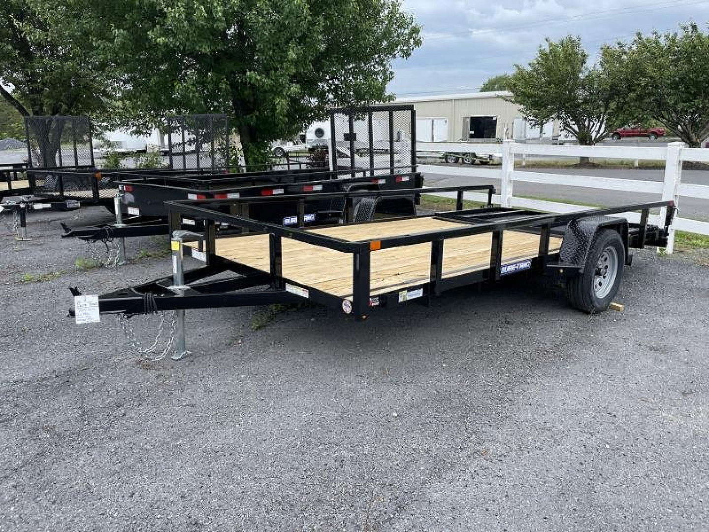 New 2025 SURE-TRAC 7X14 Utility Trailer