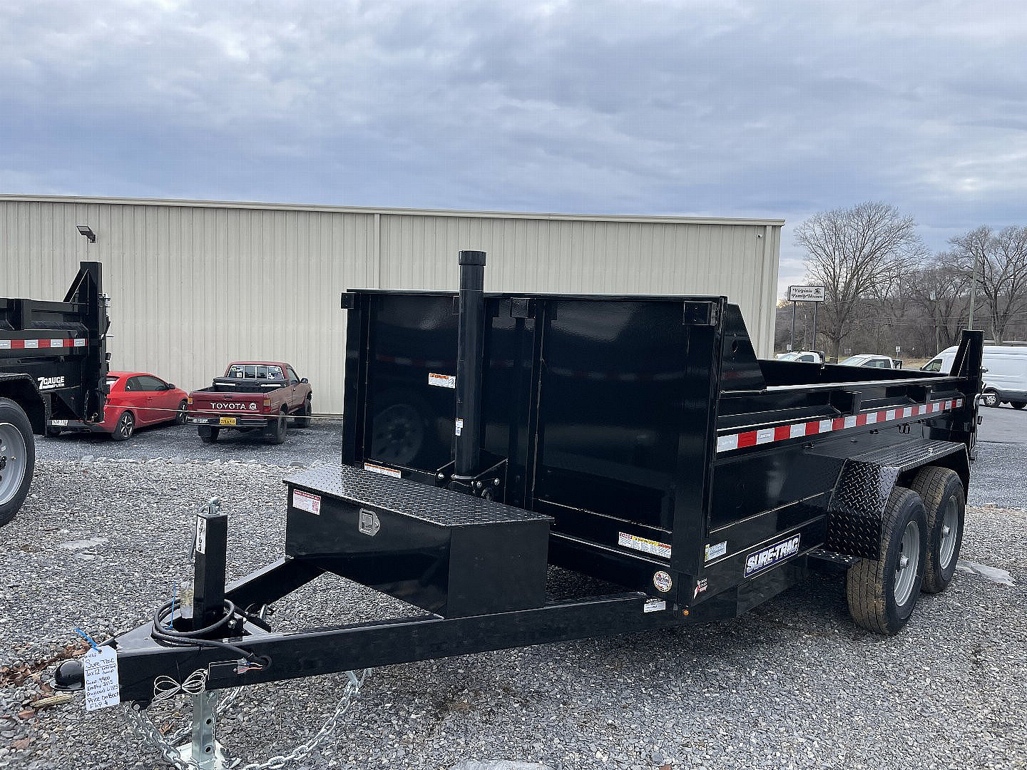 New 2026 Sure-Trac 6x12 Telescopic Dump Trailer