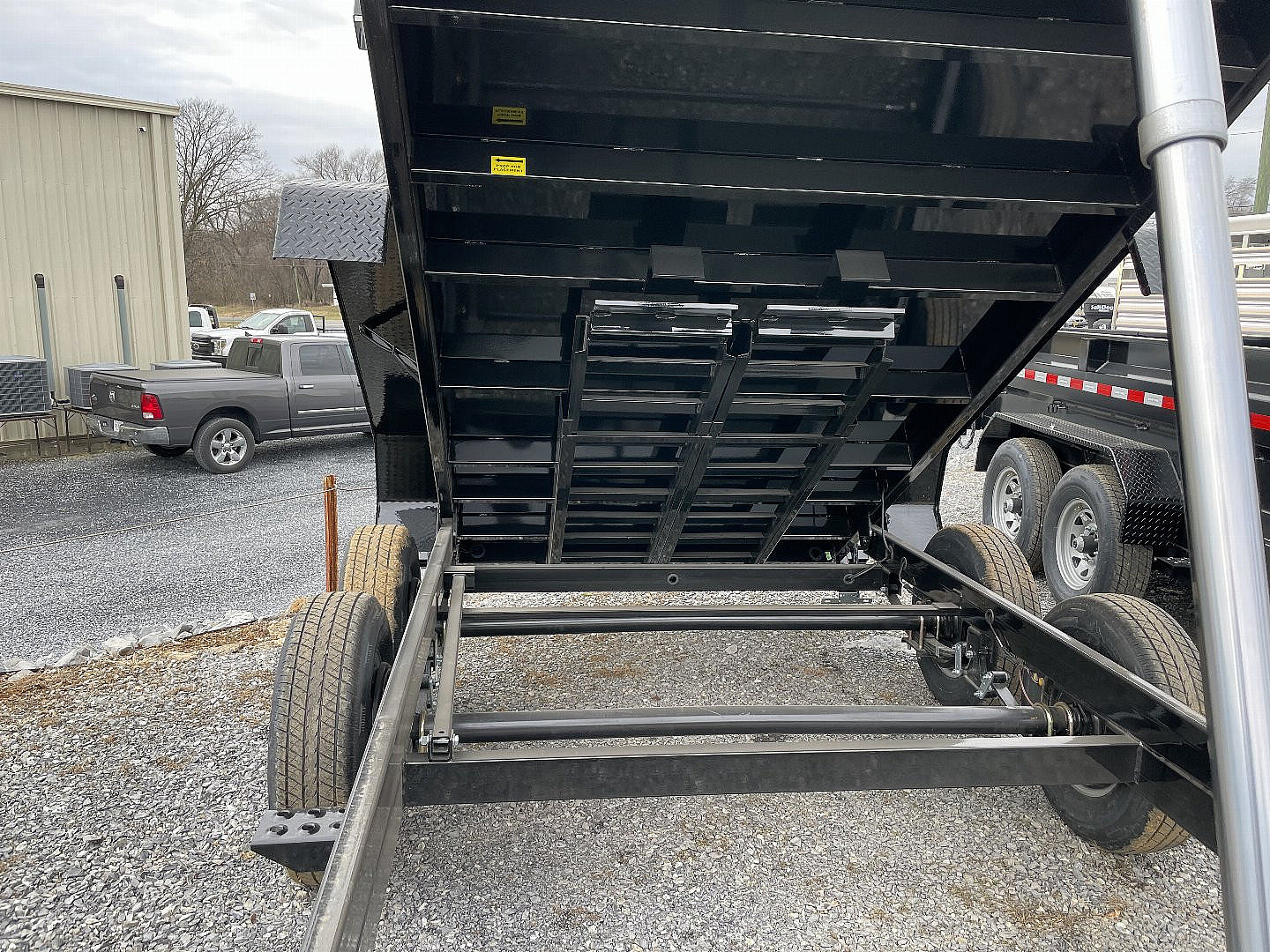 New 2026 Sure-Trac 6x12 Telescopic Dump Trailer