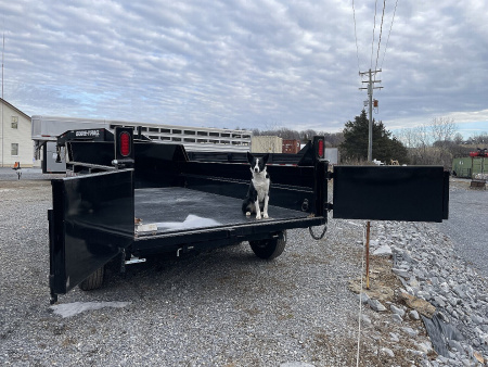 New 2026 Sure-Trac 6x12 Telescopic Dump Trailer