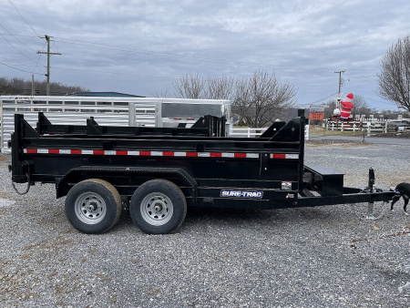 New 2026 Sure-Trac 6x12 Telescopic Dump Trailer