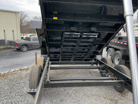 New 2026 Sure-Trac 6x12 Telescopic Dump Trailer