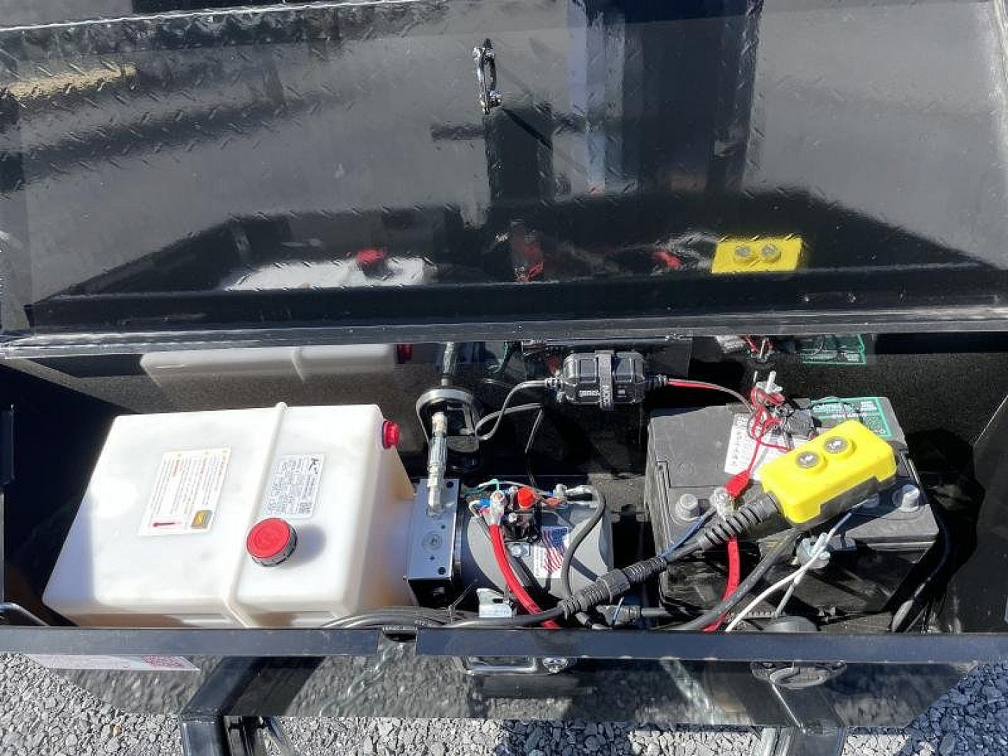 New 2026 Sure-Trac 7x12 Telescopic Dump Trailer