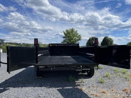 New 2026 Sure-Trac 7x12 Telescopic Dump Trailer