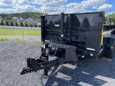 New 2026 Sure-Trac 7x12 Telescopic Dump Trailer