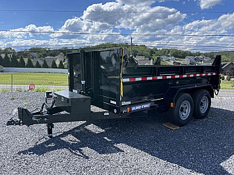 New 2026 Sure-Trac 7x12 Telescopic Dump Trailer