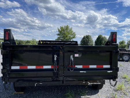New 2026 Sure-Trac 7x12 Telescopic Dump Trailer