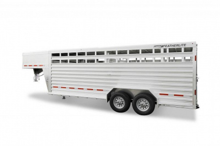 New 2026 Featherlite 7x20 Stock Trailer