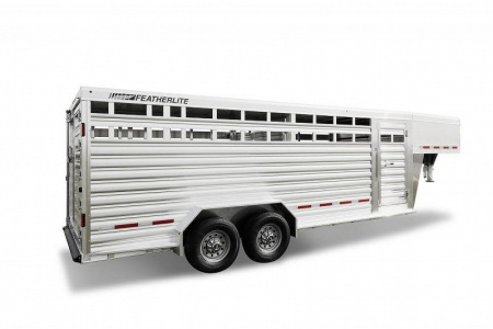 New 2026 Featherlite 7x20 Stock Trailer