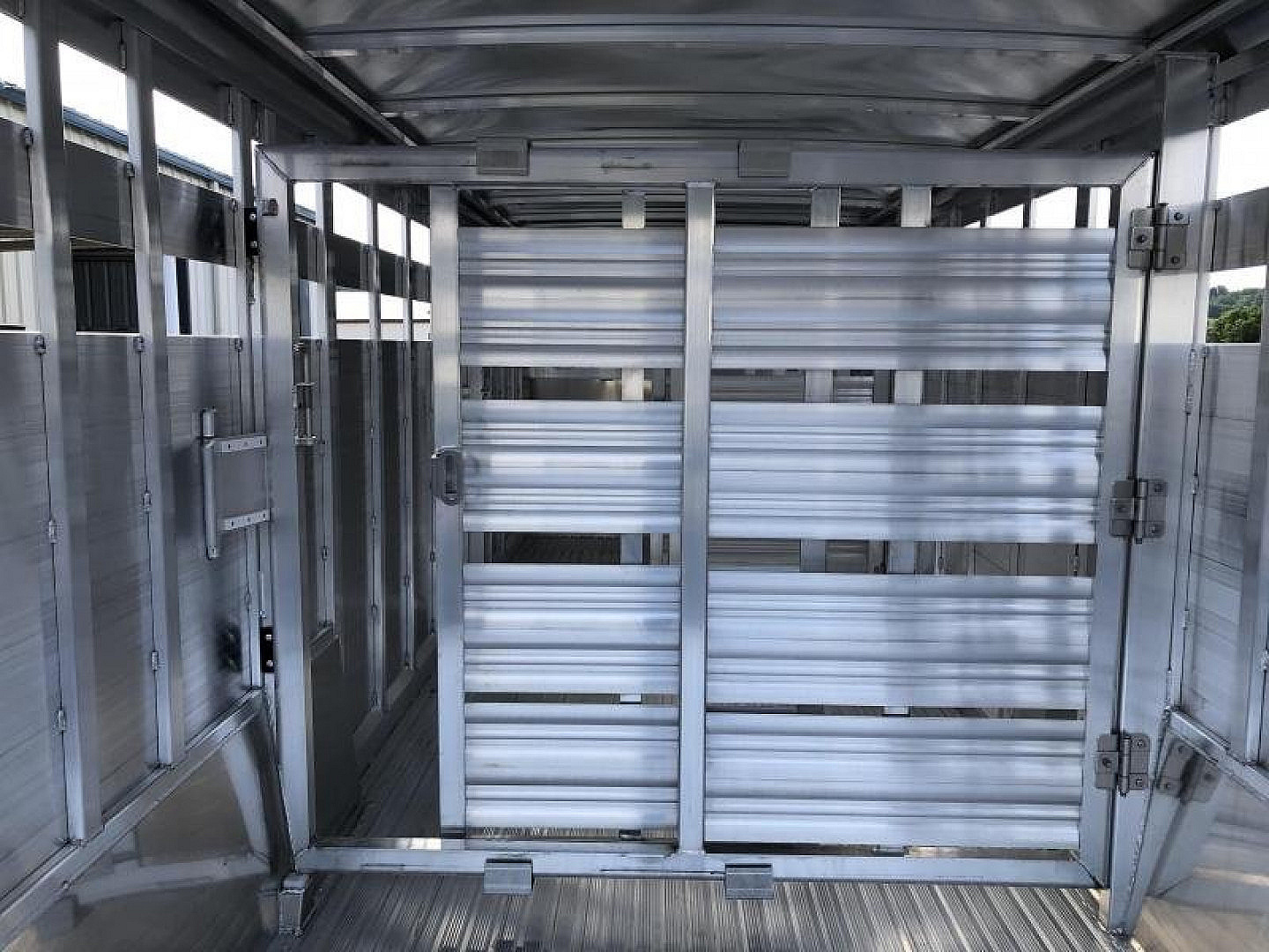 New 2026 Featherlite 7'x24'x6'6" Stock Trailer