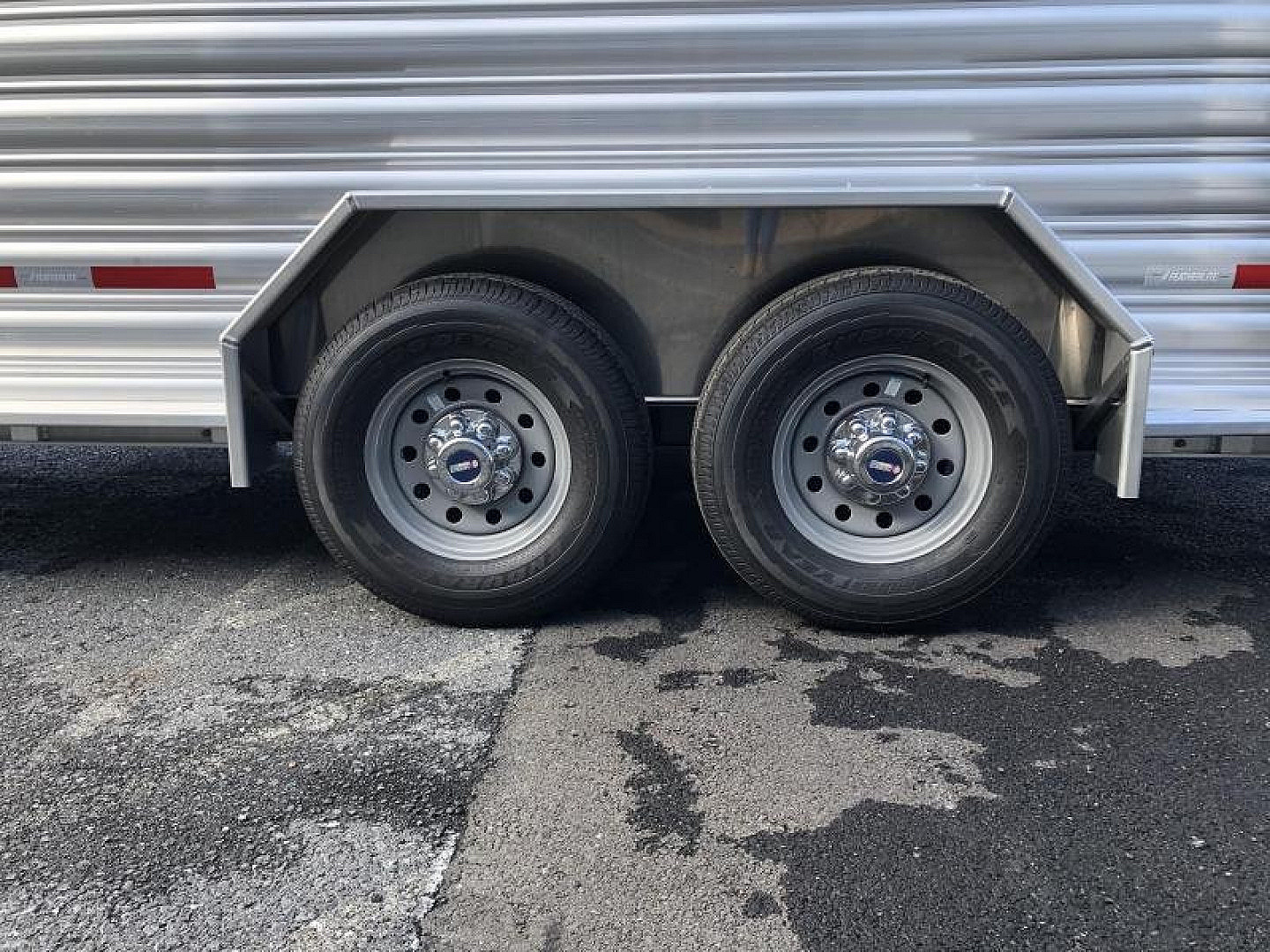 New 2026 Featherlite 7'x24'x6'6" Stock Trailer