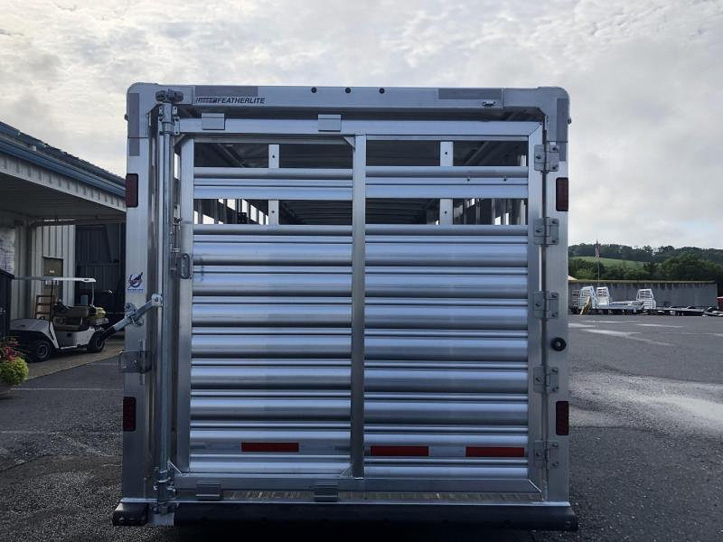 New 2026 Featherlite 7'x24'x6'6" Stock Trailer