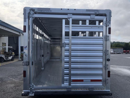 New 2026 Featherlite 7'x24'x6'6" Stock Trailer