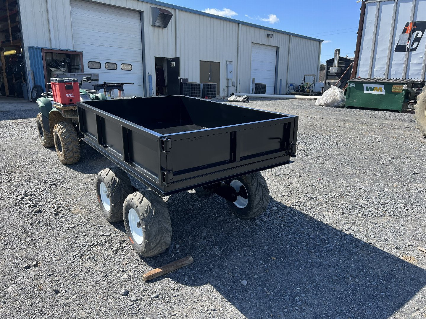 New Homemade 4'x6' ATV Dump Trailer