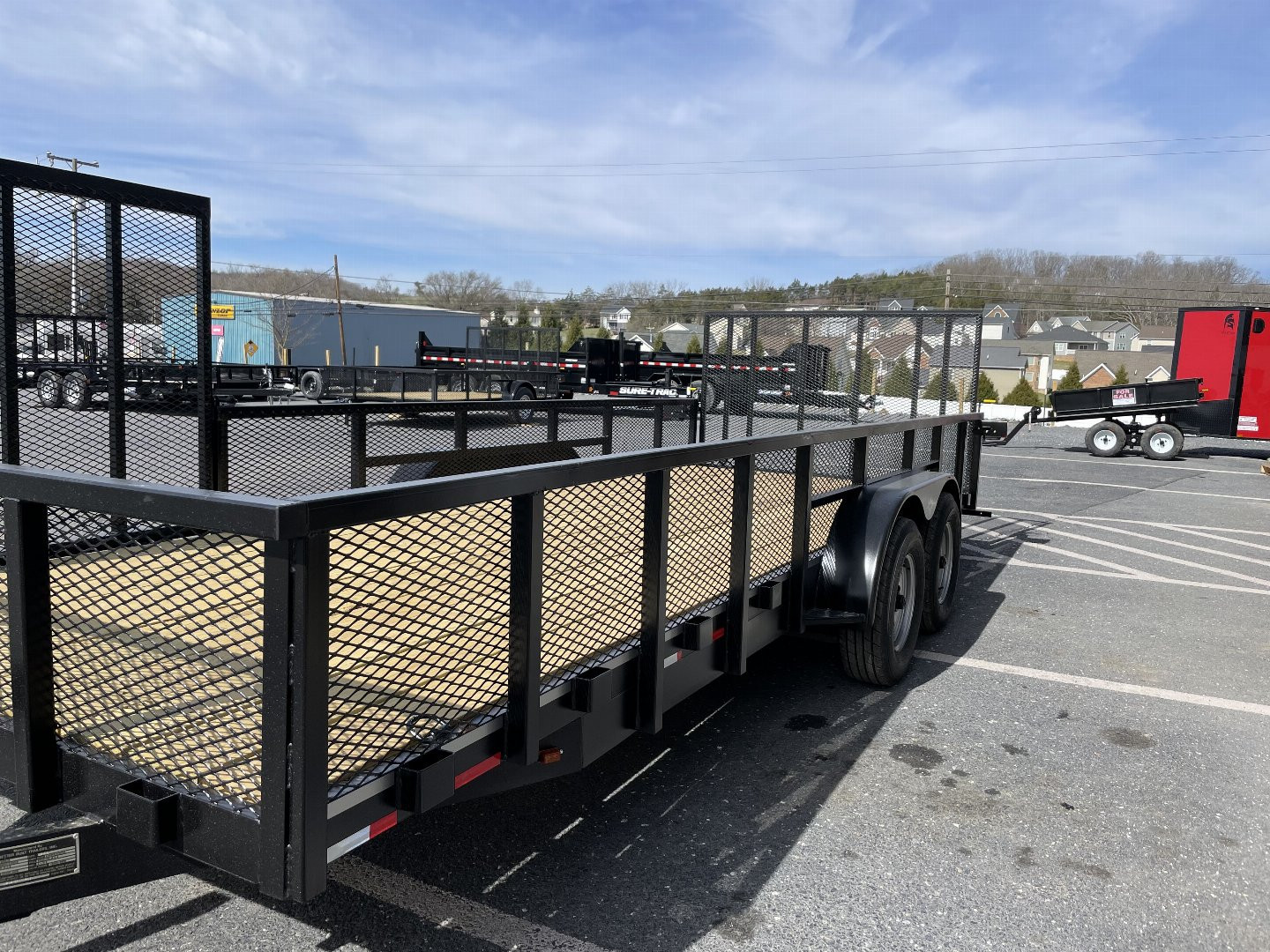 New 2025 Better Built 7X20 Landscape Trailer