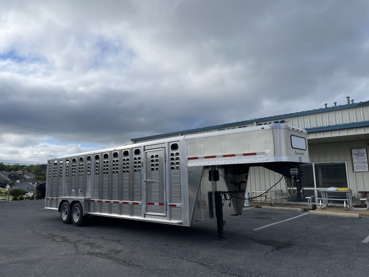 New 2026 Wilson Trailer Company 7'3"x26'x6'8" Stock / Stock Combo Trailer