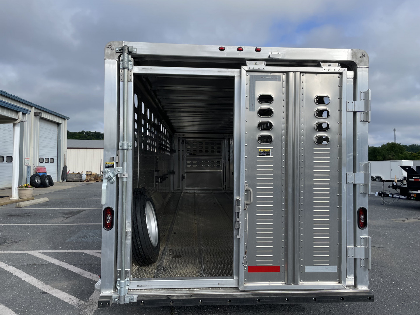 New 2026 Wilson Trailer Company 7'3"x26'x6'8" Stock / Stock Combo Trailer