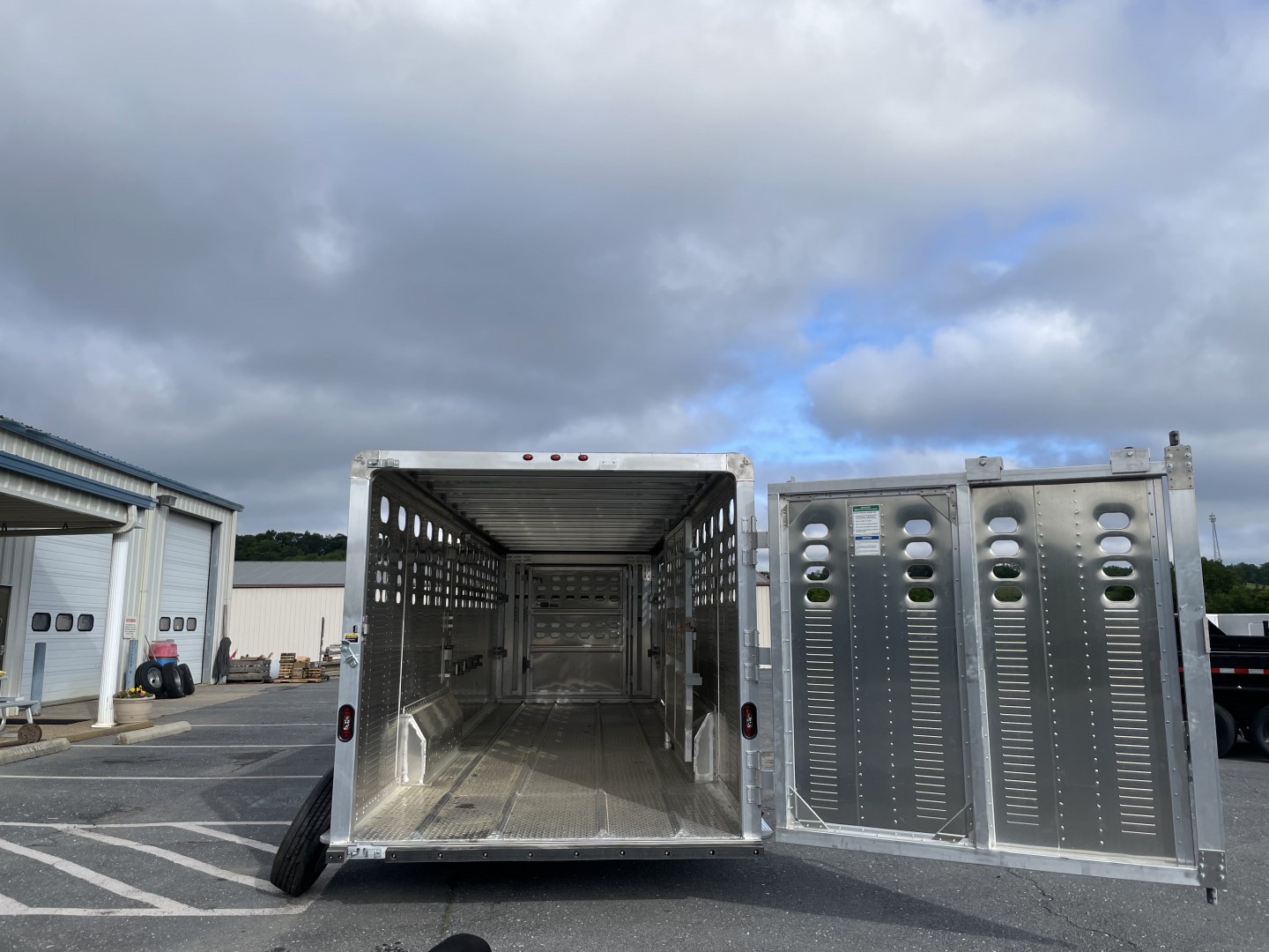 New 2026 Wilson Trailer Company 7'3"x26'x6'8" Stock / Stock Combo Trailer