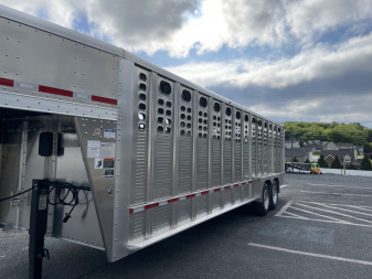New 2026 Wilson Trailer Company 7'3"x26'x6'8" Stock / Stock Combo Trailer