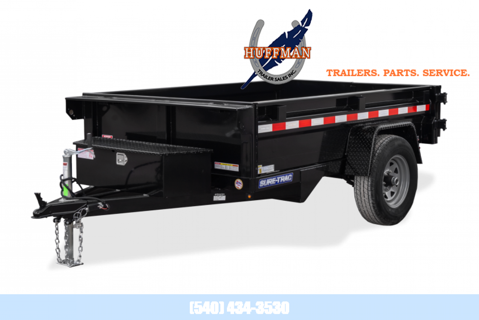 New 2026 Sure-Trac 5X8 Homeowner Dump Trailer