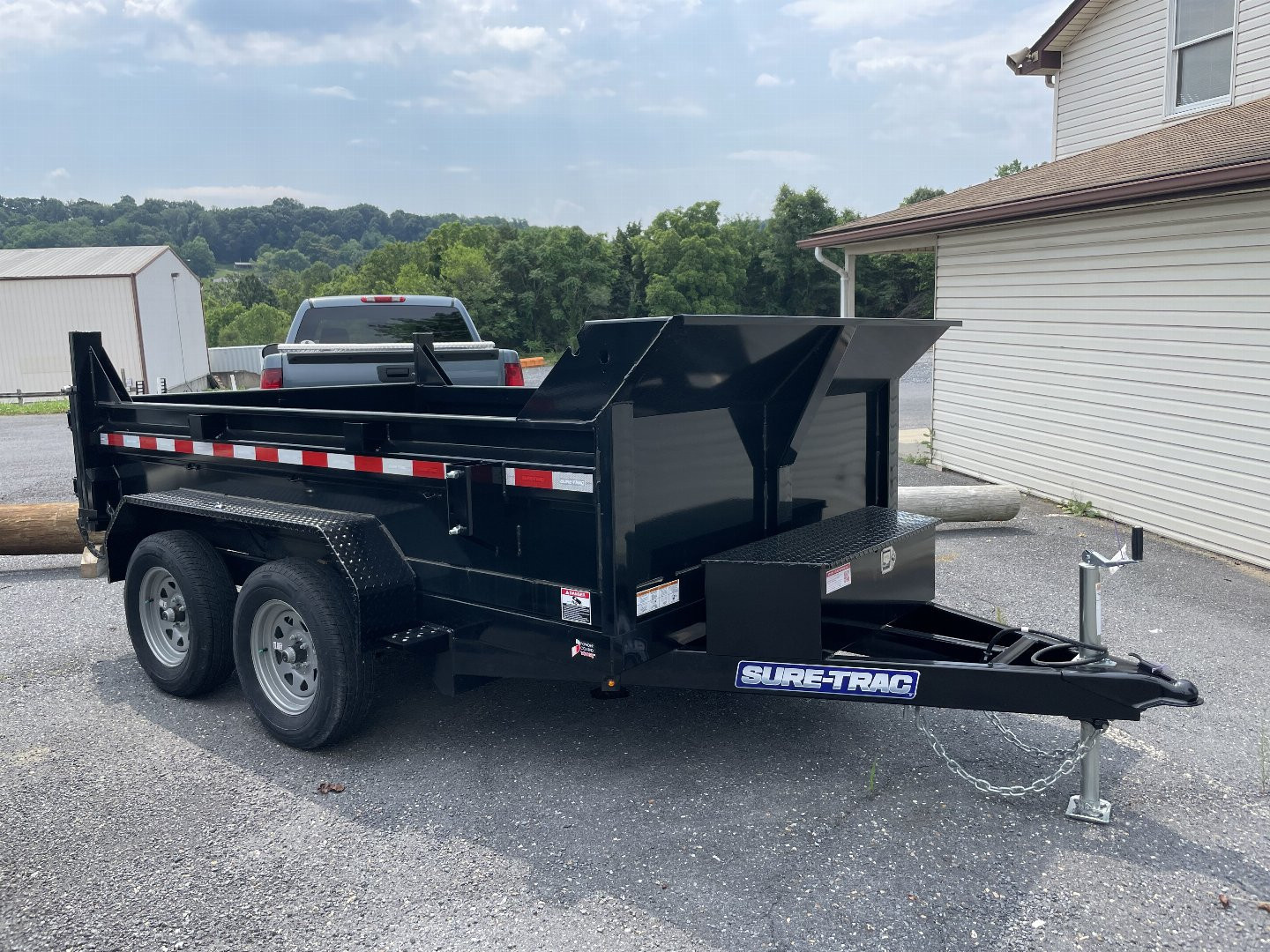 New 2025 Sure-Trac 6X10 7K Dump Trailer