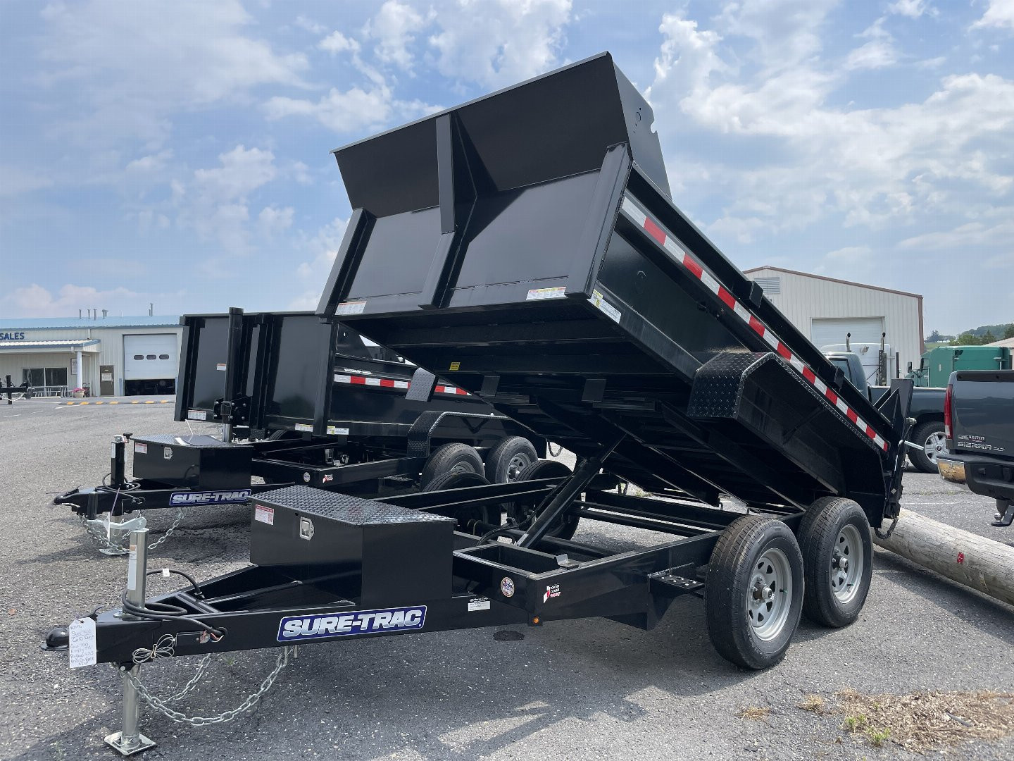 New 2025 Sure-Trac 6X10 7K Dump Trailer