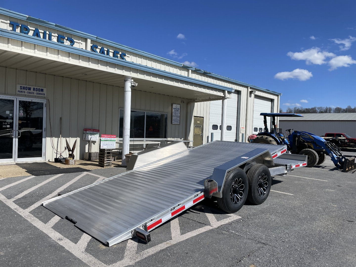 New 2026 Timpte 82"x16+4 Aluminum Tilt Equipment Trailer