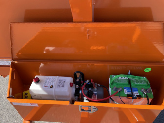 New 2025 Sure-Trac 6X12 Orange Dump Trailer
