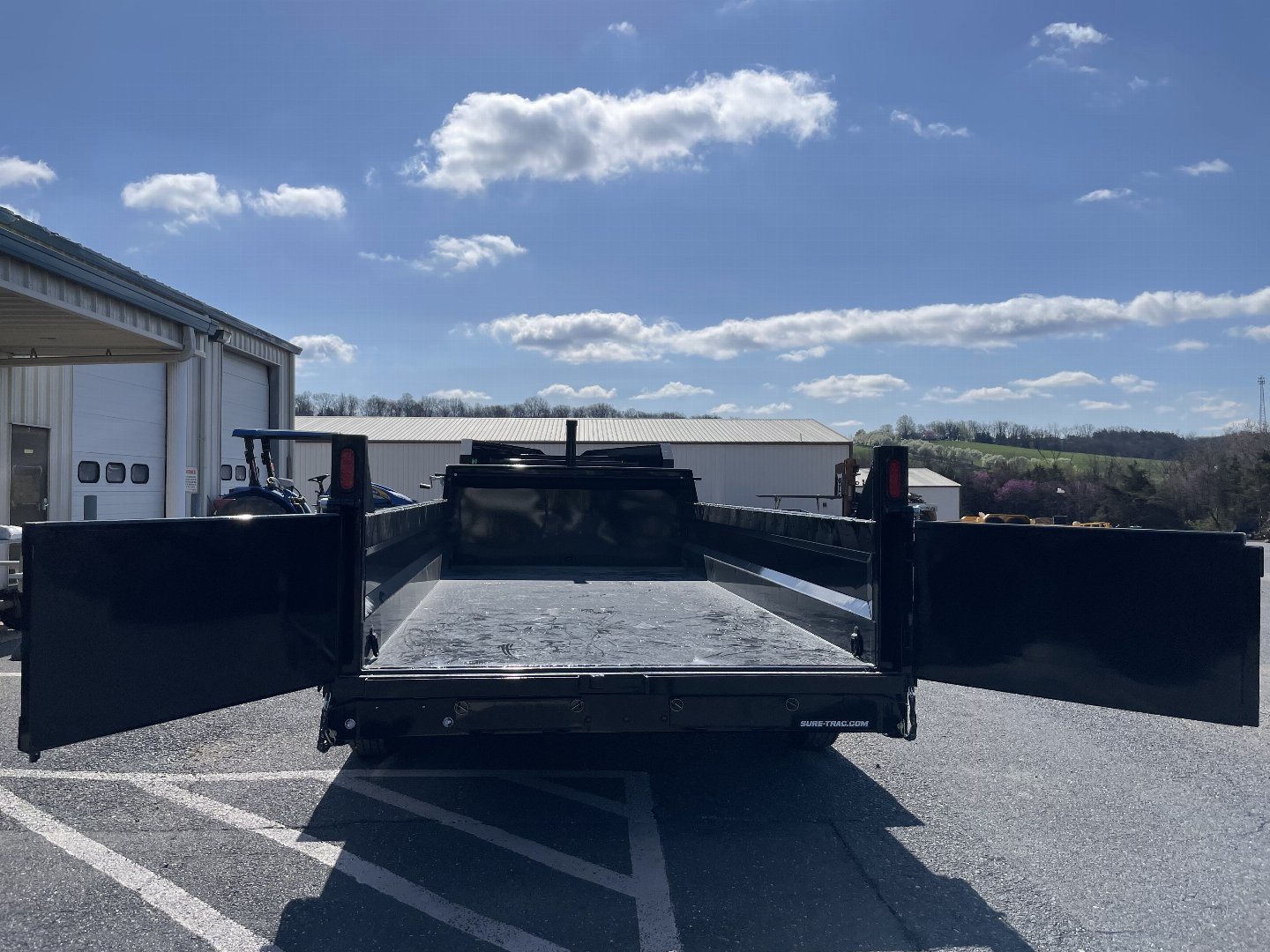 New 2025 Sure-Trac 7X16 Pro Series Gooseneck Dump Trailer