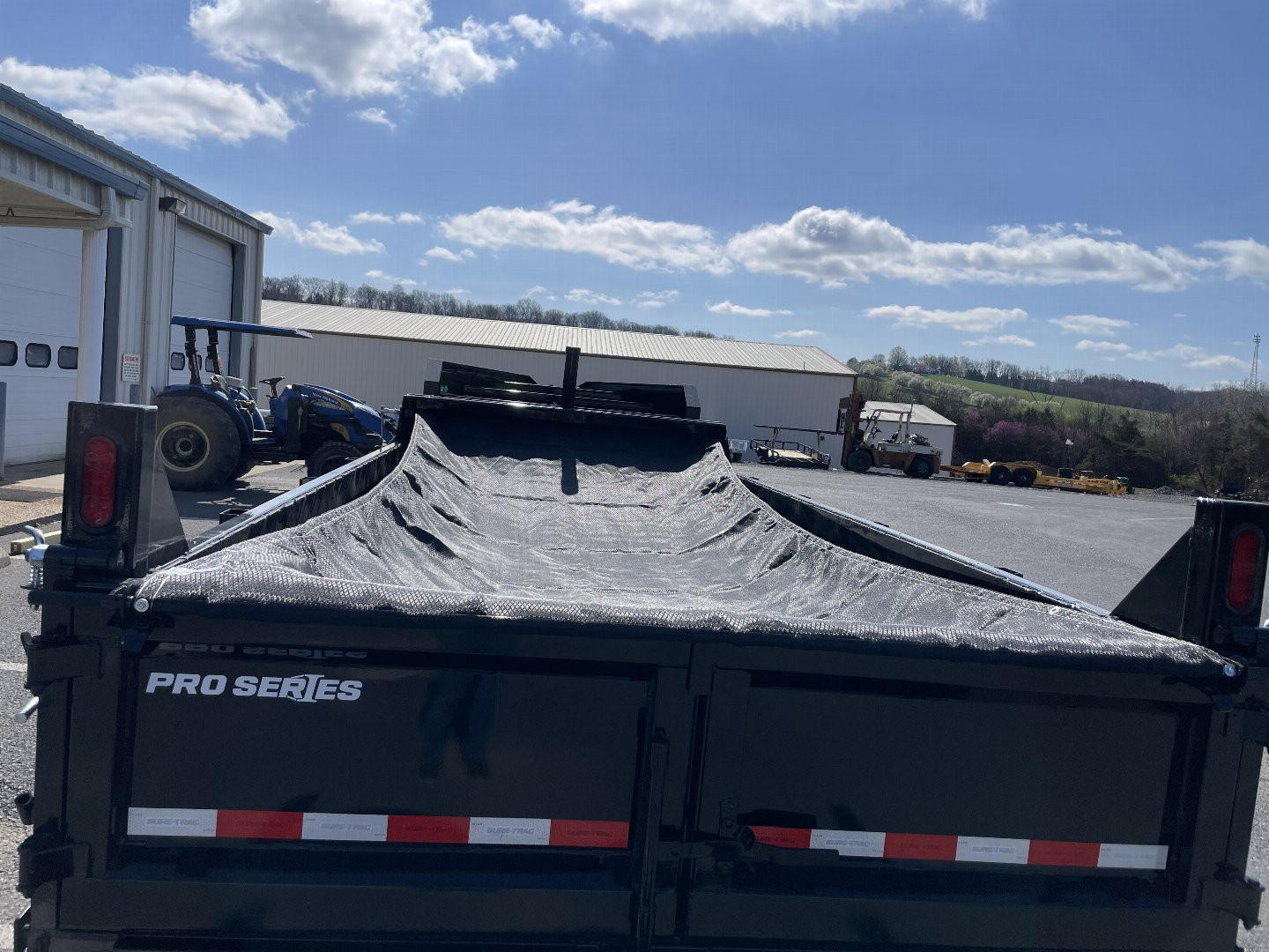 New 2025 Sure-Trac 7X16 Pro Series Gooseneck Dump Trailer