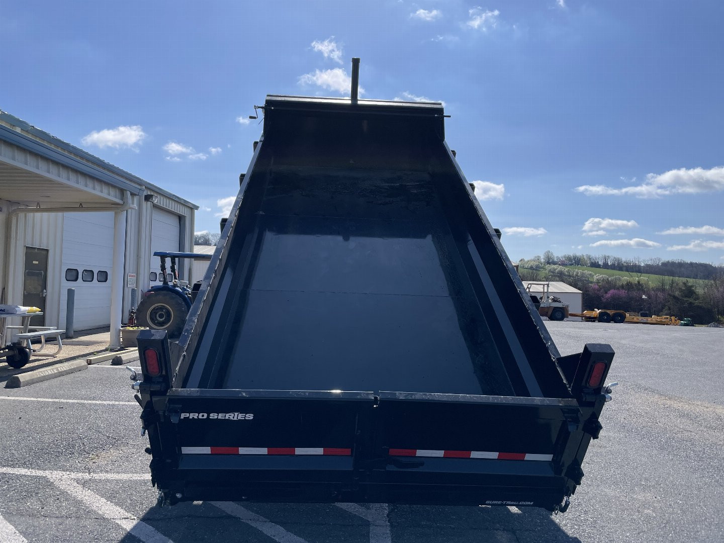 New 2025 Sure-Trac 7X16 Pro Series Gooseneck Dump Trailer
