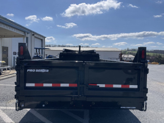 New 2025 Sure-Trac 7X16 Pro Series Gooseneck Dump Trailer