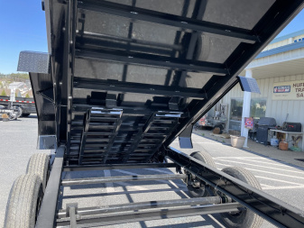 New 2025 Sure-Trac 7X16 Pro Series Gooseneck Dump Trailer