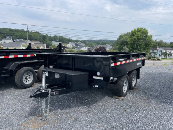 New 2025 Sure-Trac 6X10 Deckover Dump Trailer